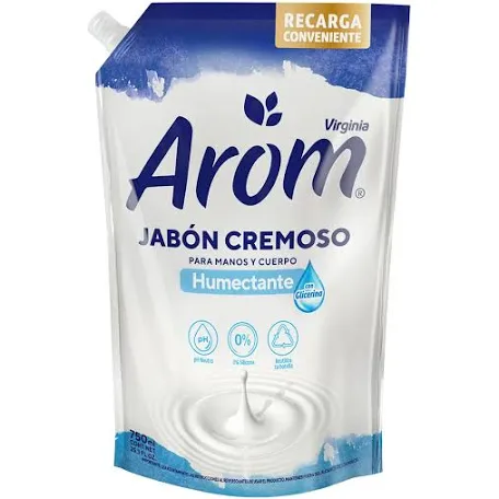 Jabón Cremoso Arom 750ml