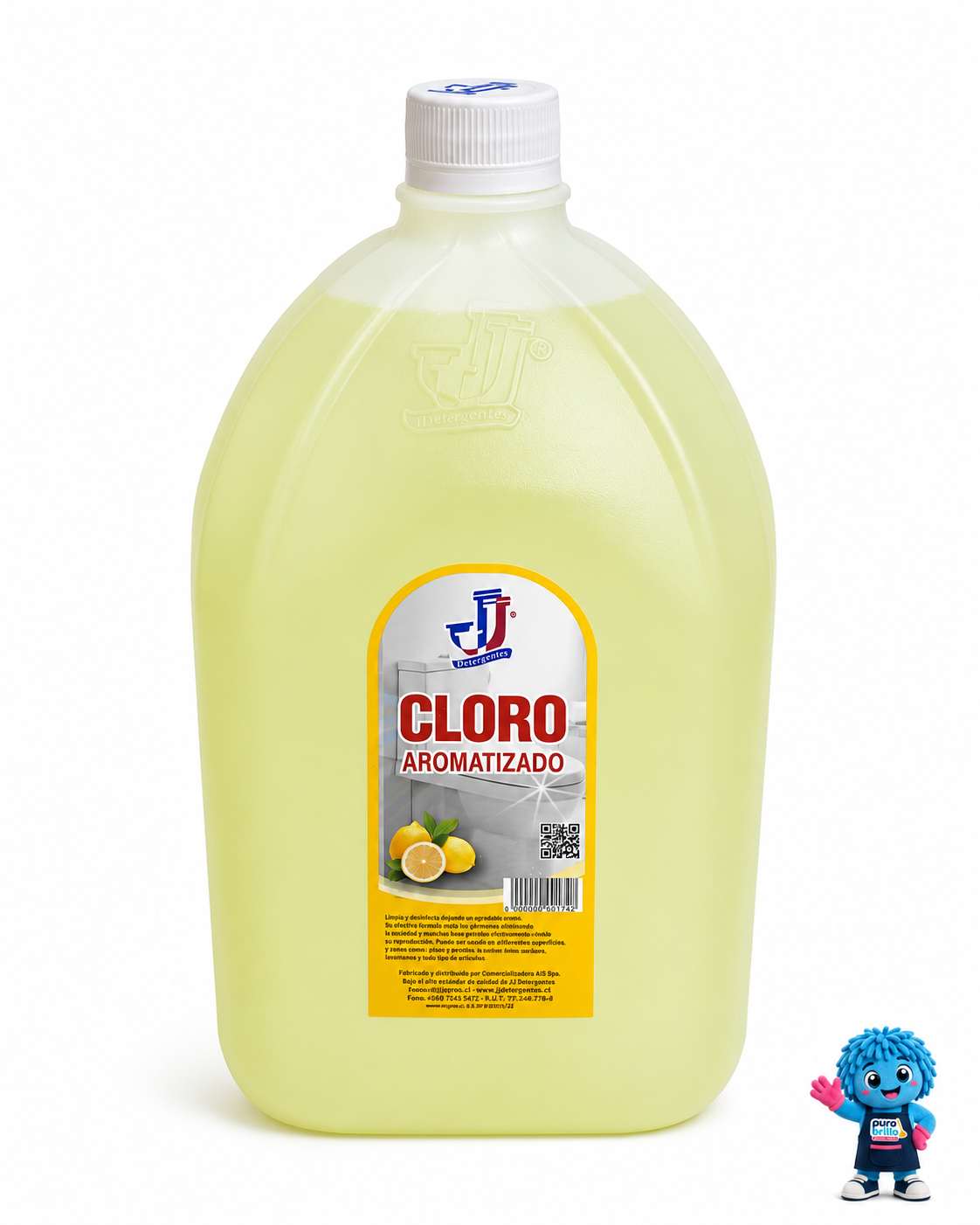 Cloro aromatizado AIS bidón 5 litros - Puro Brillo Concepción