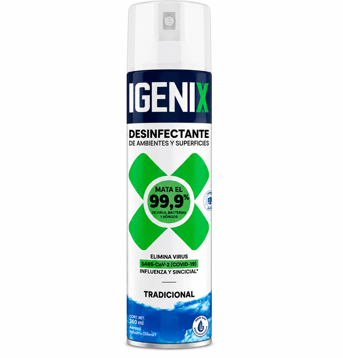 Aerosol Desinfectante Igenix Tradicional 360cc