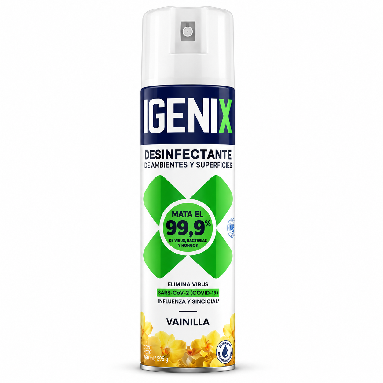 Aerosol Desinfectante Igenix Vanilla 360cc