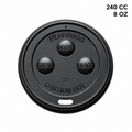 Tapa para vaso polipapel hot 240 cc 8 oz Pack 50 un