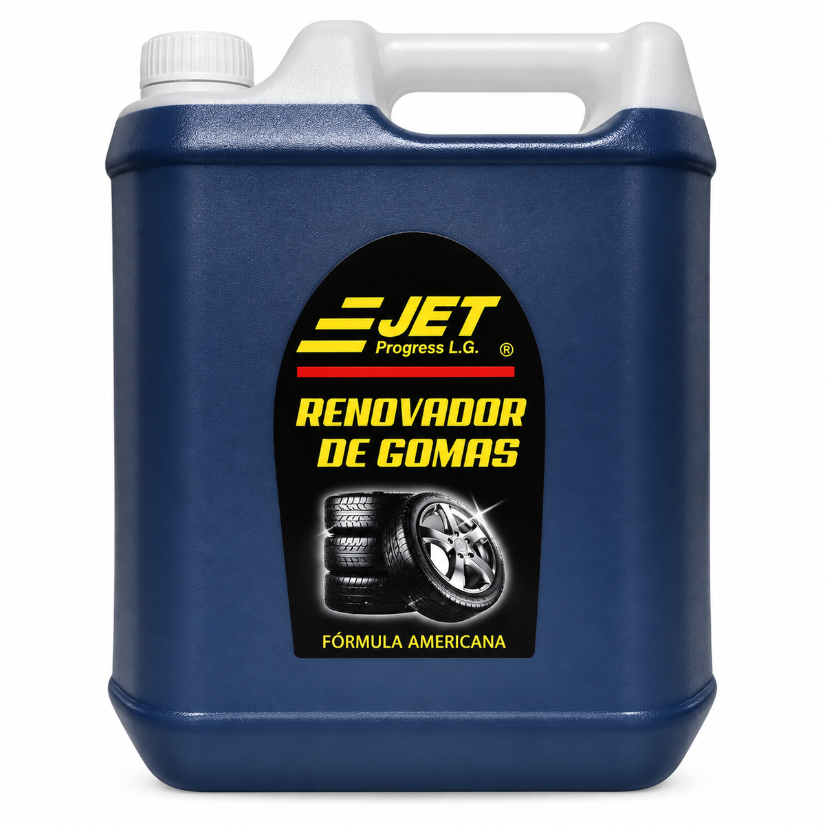 Renovador de Gomas JET 5 Litros Negro para Autos