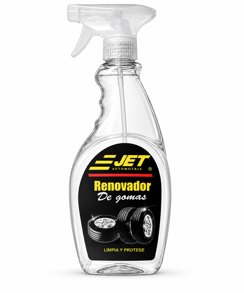 Renovador de Gomas JET 500 ml Incoloro con Atomizador