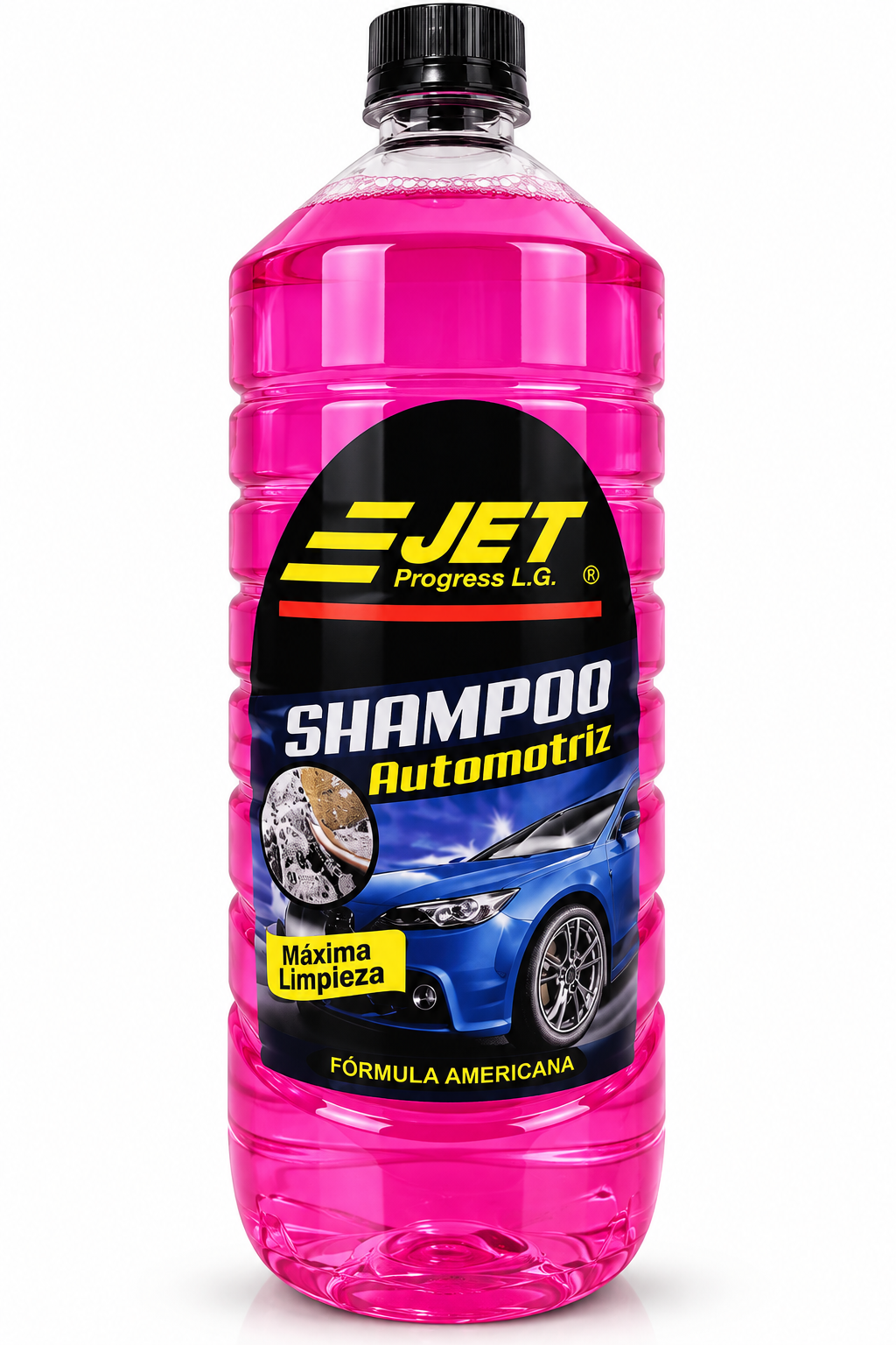Shampoo Automotriz JET 1 Litro para Lavado de Vehículos