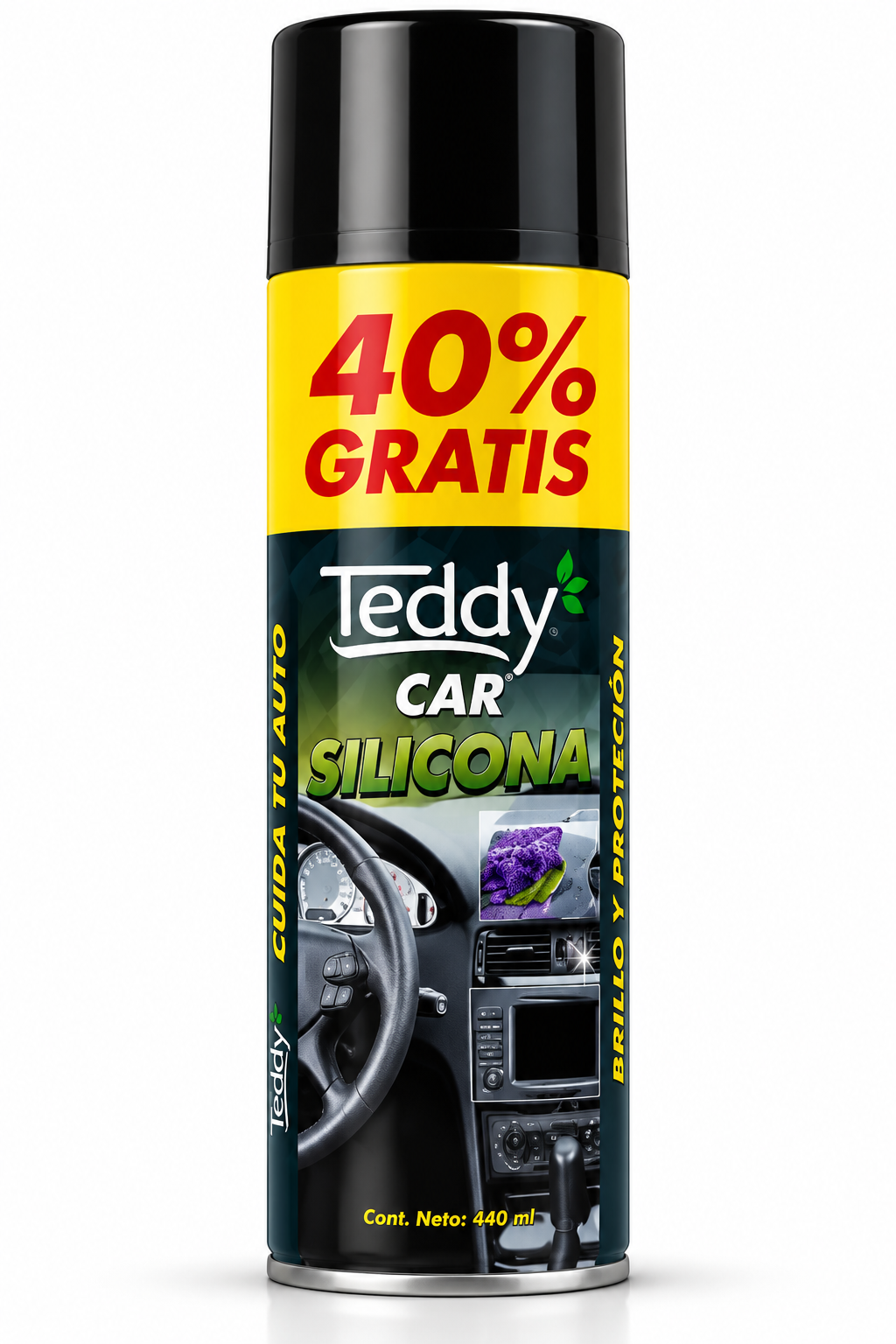 Silicona Automóvil Teddy 500 ml Aroma Lavanda