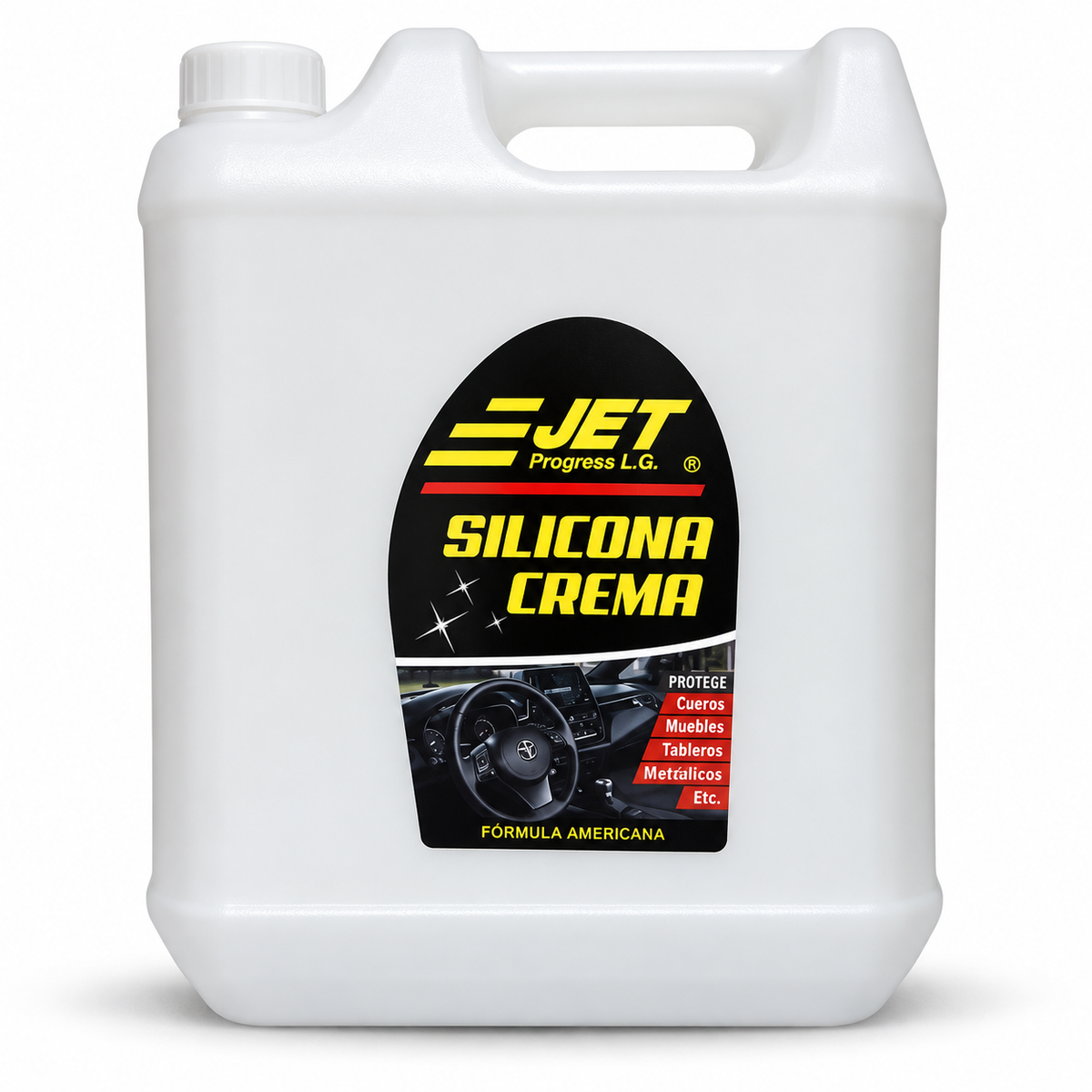 Silicona Crema JET 5 Litros para Limpieza Automotriz