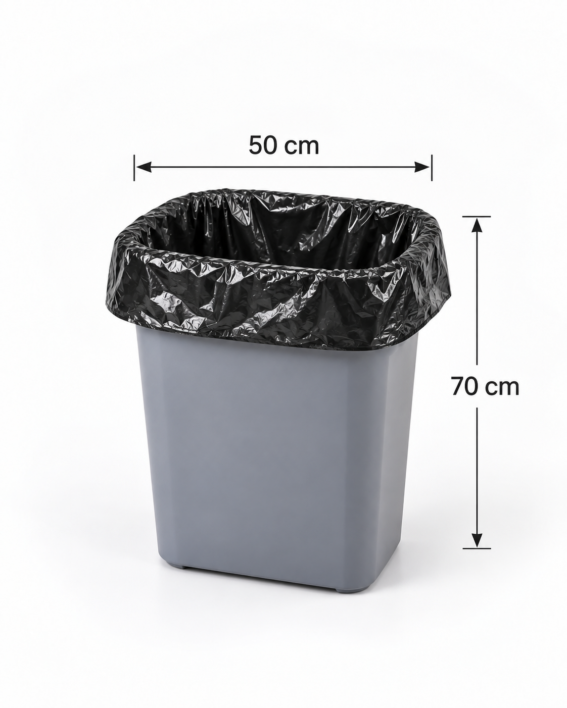 Bolsas de Basura Basurex 50x70 cm Rollo 10 Bolsas | Basurex