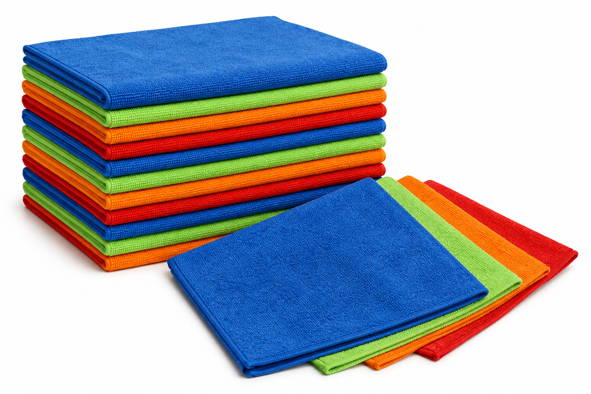 Pack 25 Paño Microfibra Premium 38x38 | Teddy
