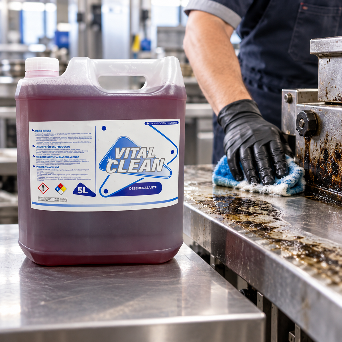 Desengrasante Industrial 5L Vital Clean