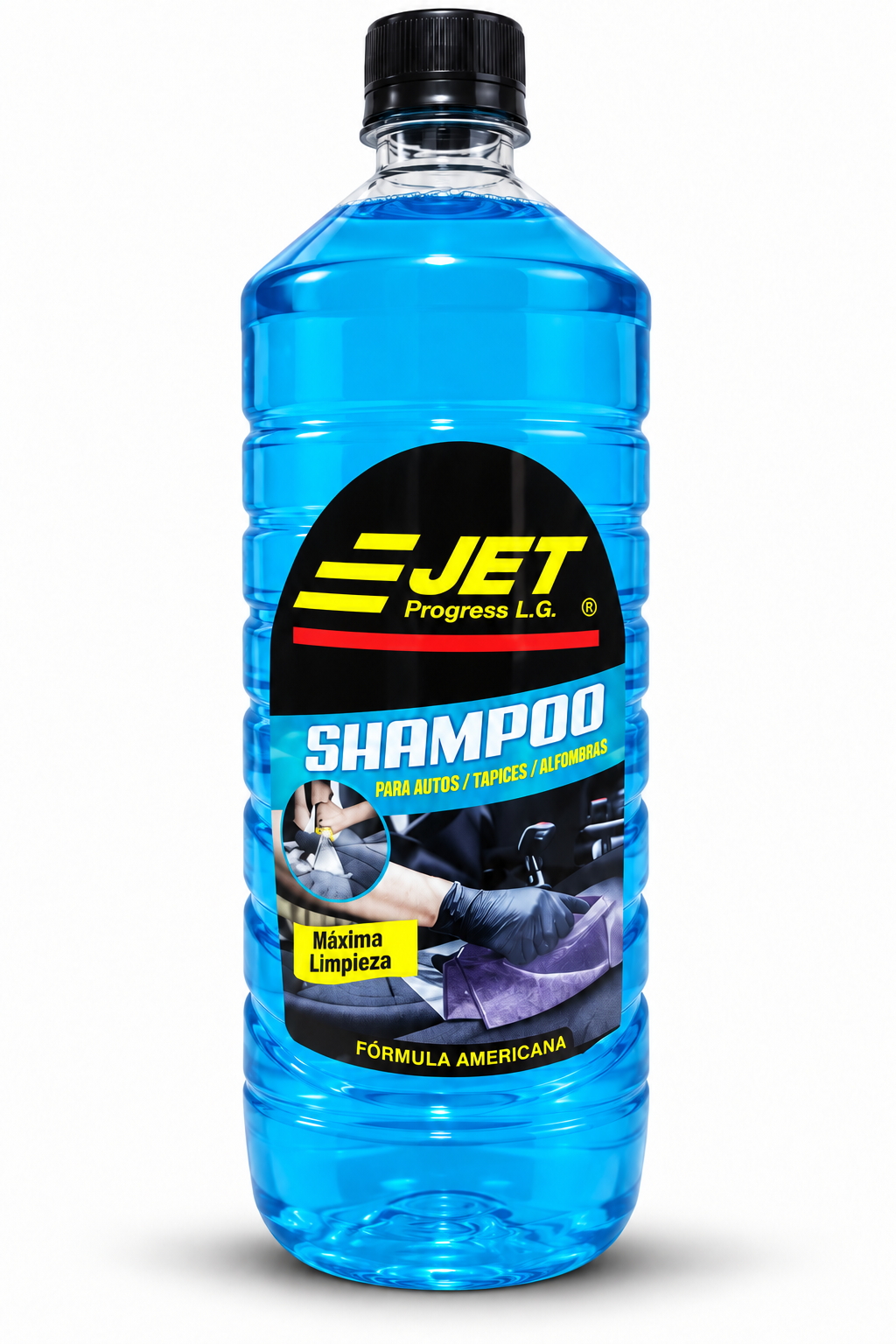 Shampoo Alfombra y Tapiz JET 1 Litro para Autos