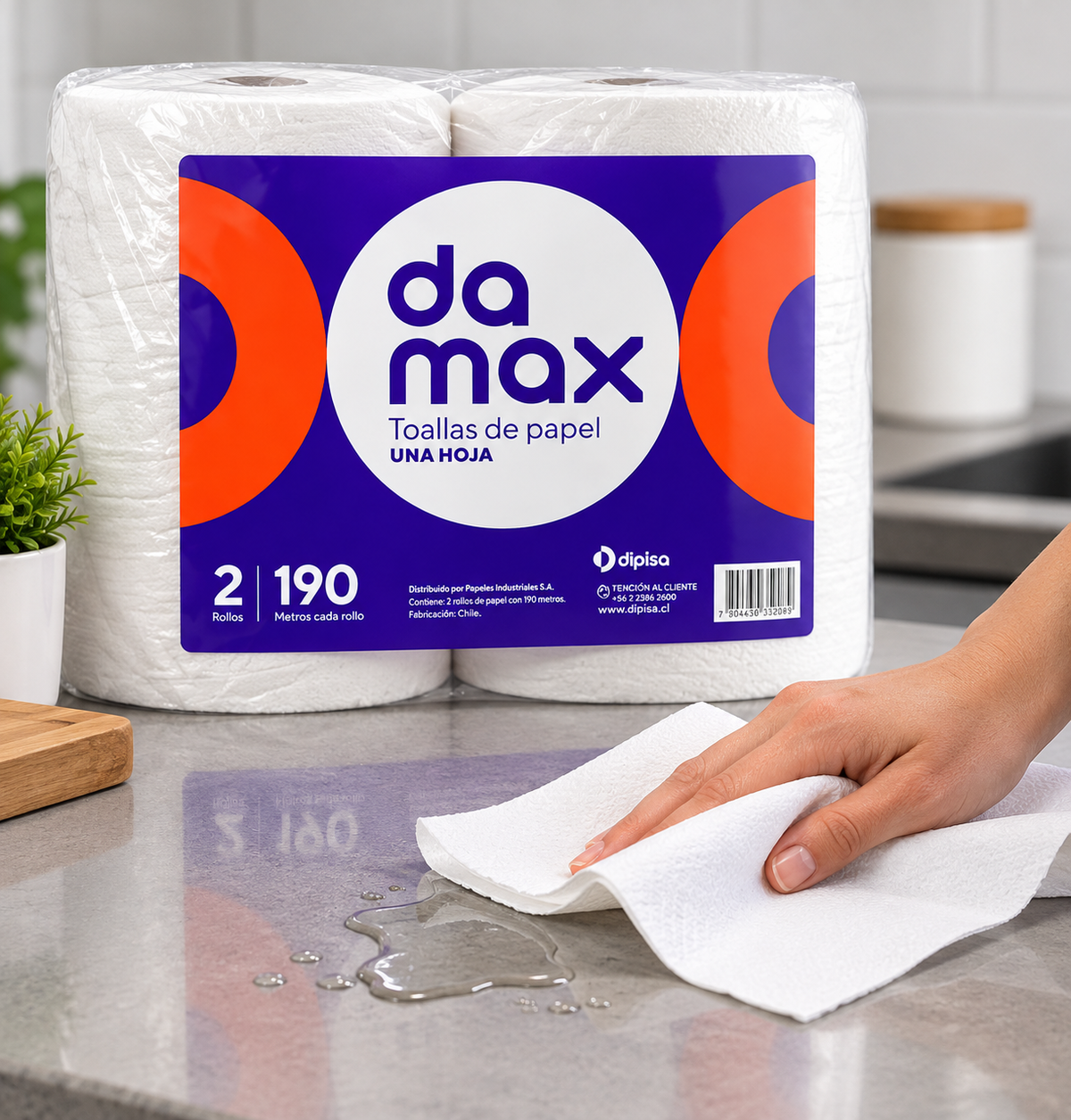 Toalla Damax 190 Metros X 2 unidades