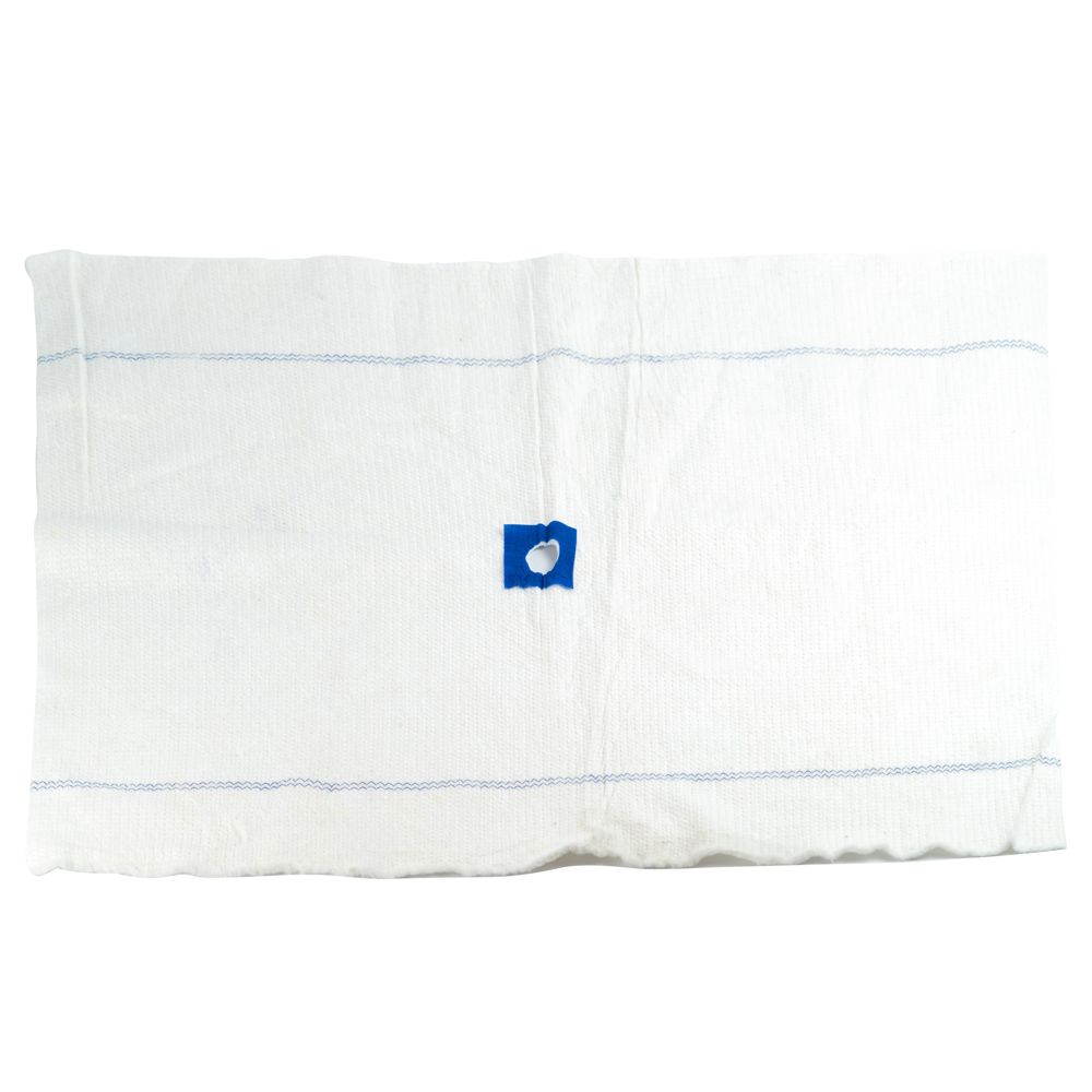 Trapero algodón con ojal 50x70 blanco Teddy - Puro Brillo Concepción