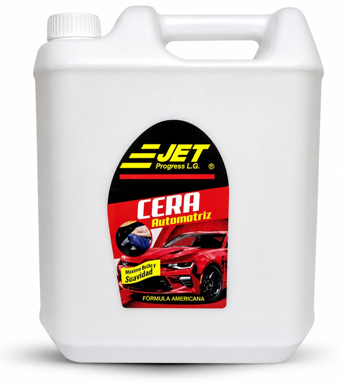 Cera líquida JET 5 litros lavado automotriz - Puro Brillo Concepción