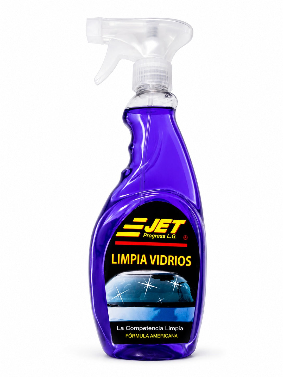 Limpiavidrios JET 500 ml con atomizador para vidrios y espejos - Puro Brillo Concepción