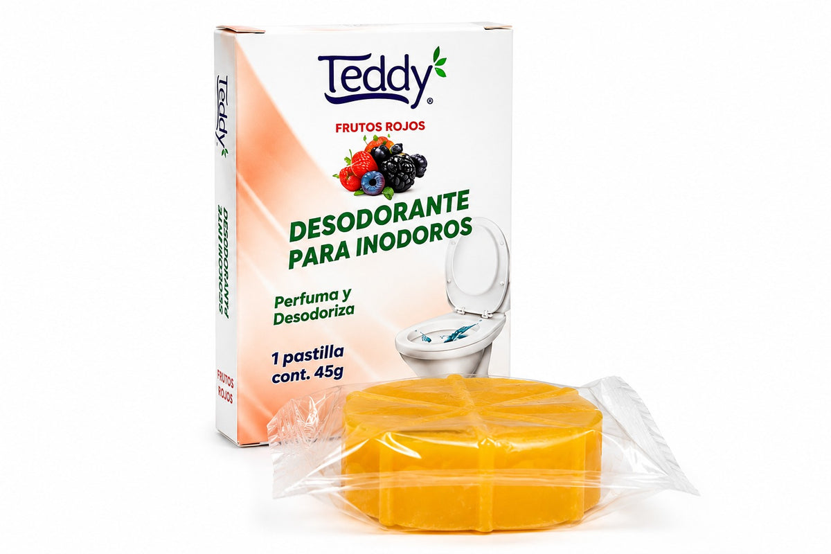 Desodorante para Inodoros Teddy Pastilla 45 gr