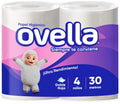 Papel Higienico Ovella Doble Hoja 4 x 30 mts.