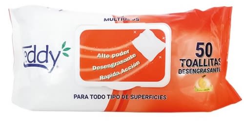 Toallas Desengrasante 50 Unidades | Teddy
