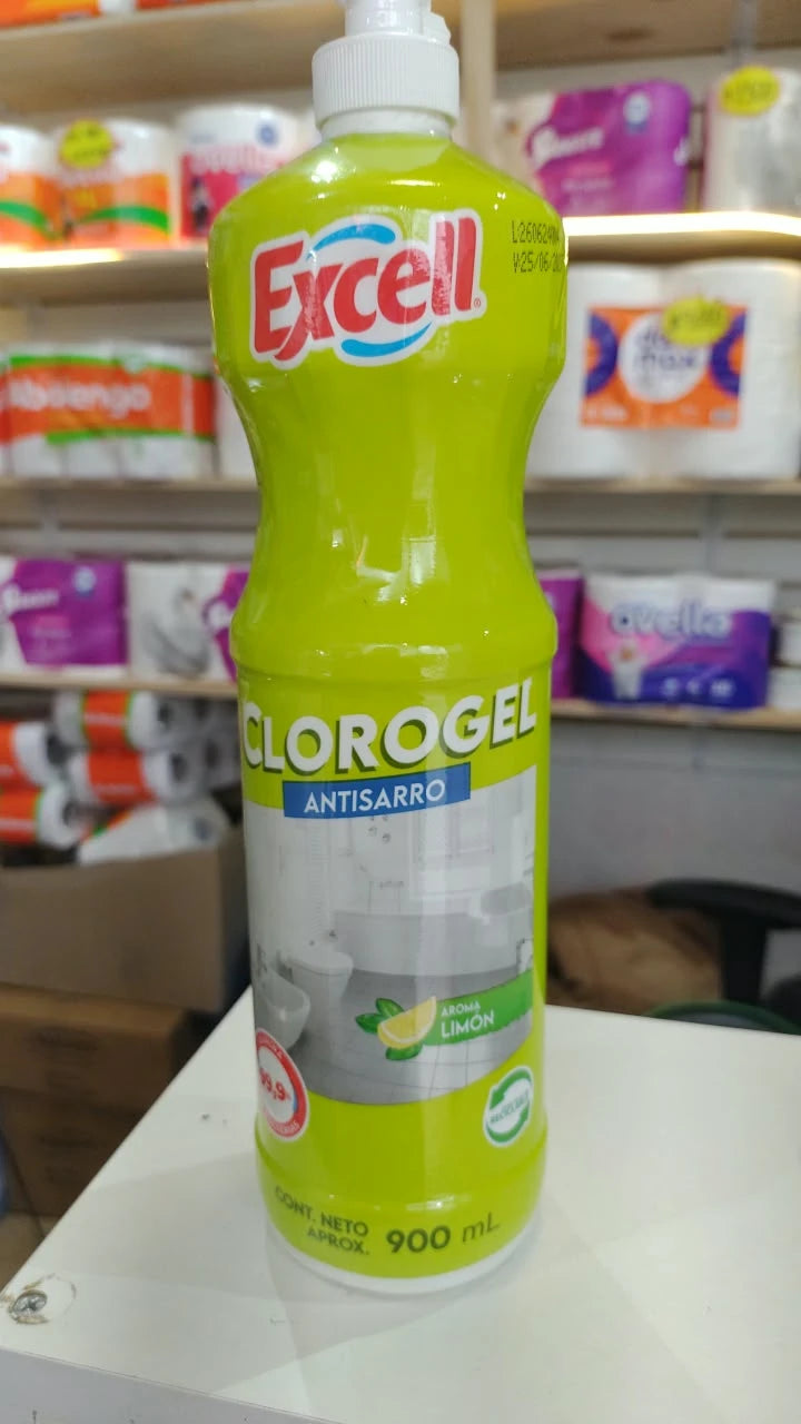 Clorogel Excell Antisarro Limón 900 ml