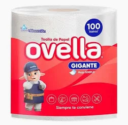 Toalla Gigante Ovella Simple Hoja x 100 Metros