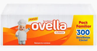 Servilleta Ovella Coctel 300 un