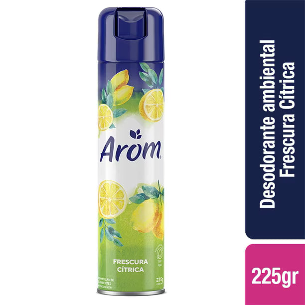 Desodorante Ambiental Arom 225grs Citrico