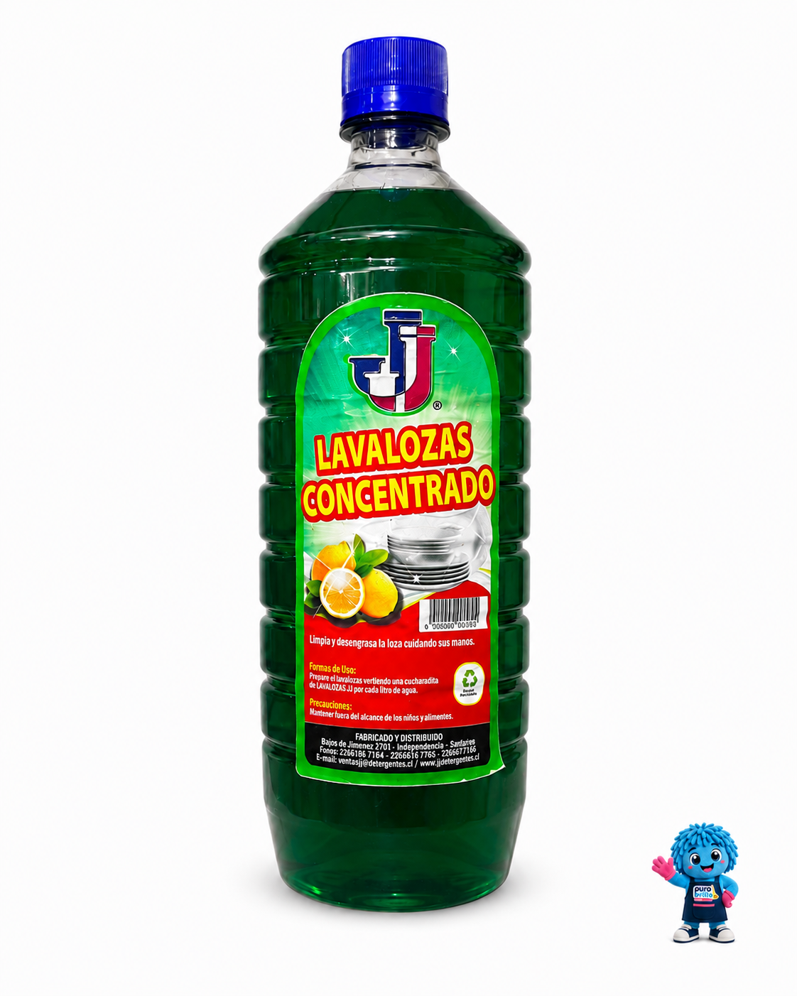 Lavalozas concentrado JJ 1 litro