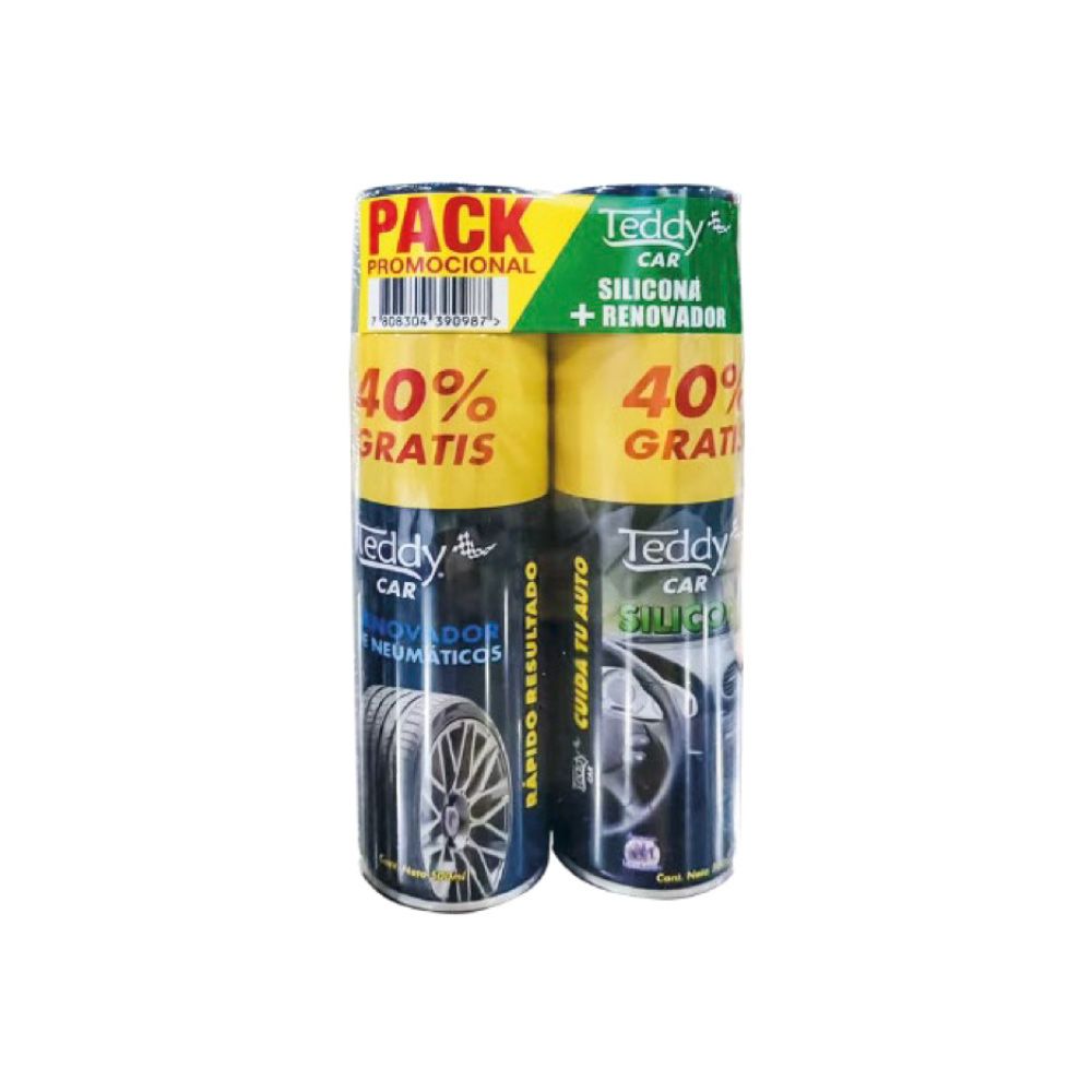 Pack promocional Teddy silicona más renovador - Puro Brillo Concepción