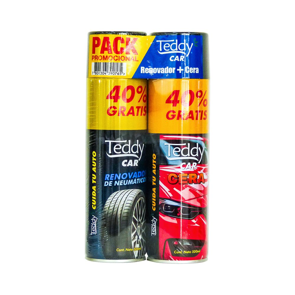 Pack promocional Teddy renovador más cera - Puro Brillo Concepción