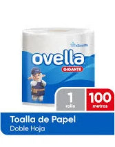 Toalla Ovella Doble Hoja 6 100 mts.