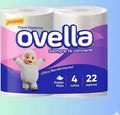 Papel Higienico Ovella Doble Hoja 4U x 22 mts.